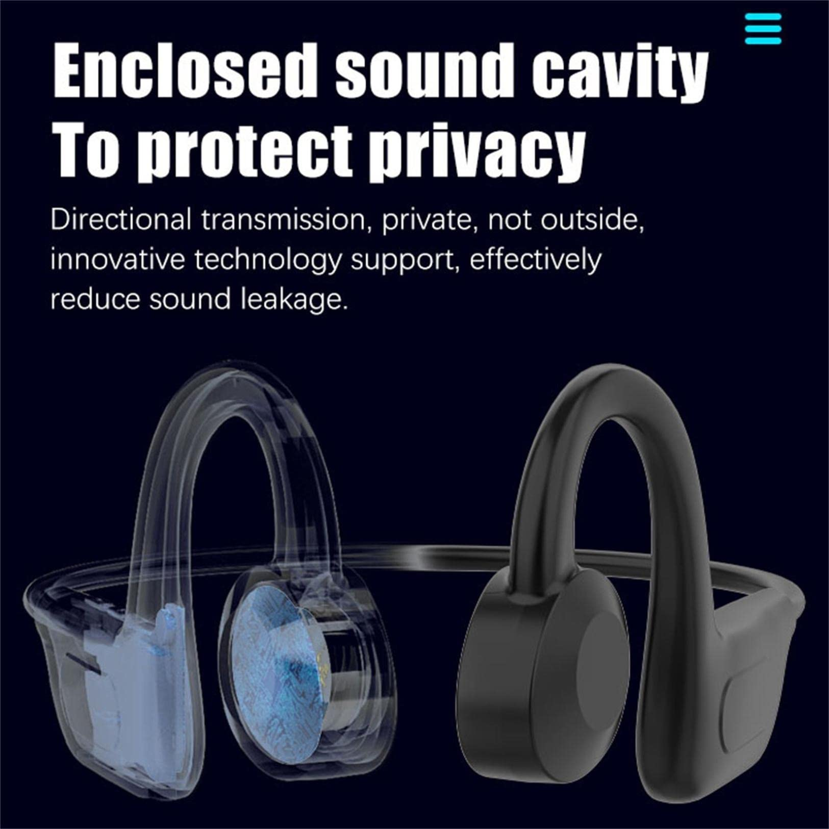 In-ear Schwarz INF Bluetooth Bluetooth Kopfhörer Sportkopfhörer Kabellose 5.1,