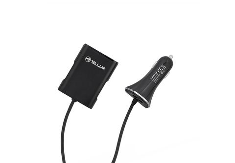 TELLUR 4*USB, 9.6A, 1.8m Auto-Ladegerät Mobile Geräte (Tablets