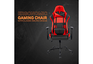 DELTACO GAMING GAM-096 Jumbo Gaming Stuhl, schwarz/rot