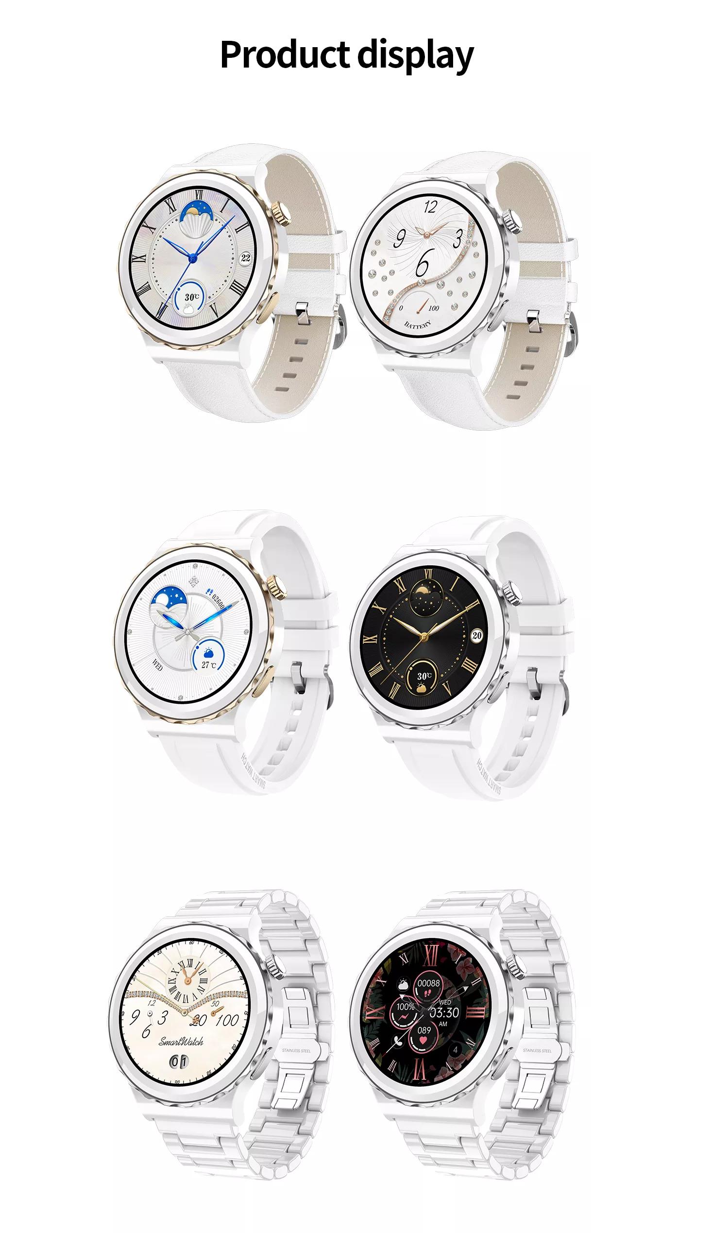 CHILLI BLUE Silver E23 Smartwatch Silicone,