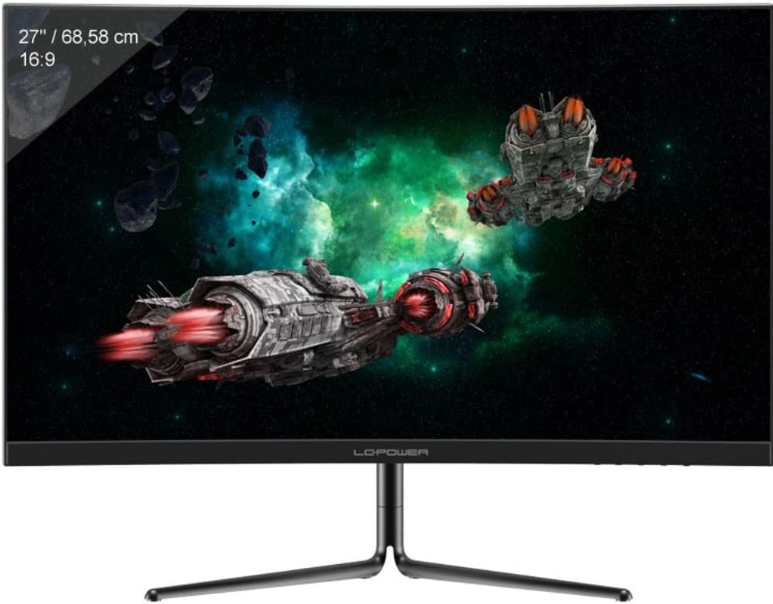 Full-HD nativ) Hz ms 27 Zoll LC-M27-FHD-165-C-V2 165 , Monitor, , Hz Gaming-Monitor POWER Reaktionszeit 165 (1 LC