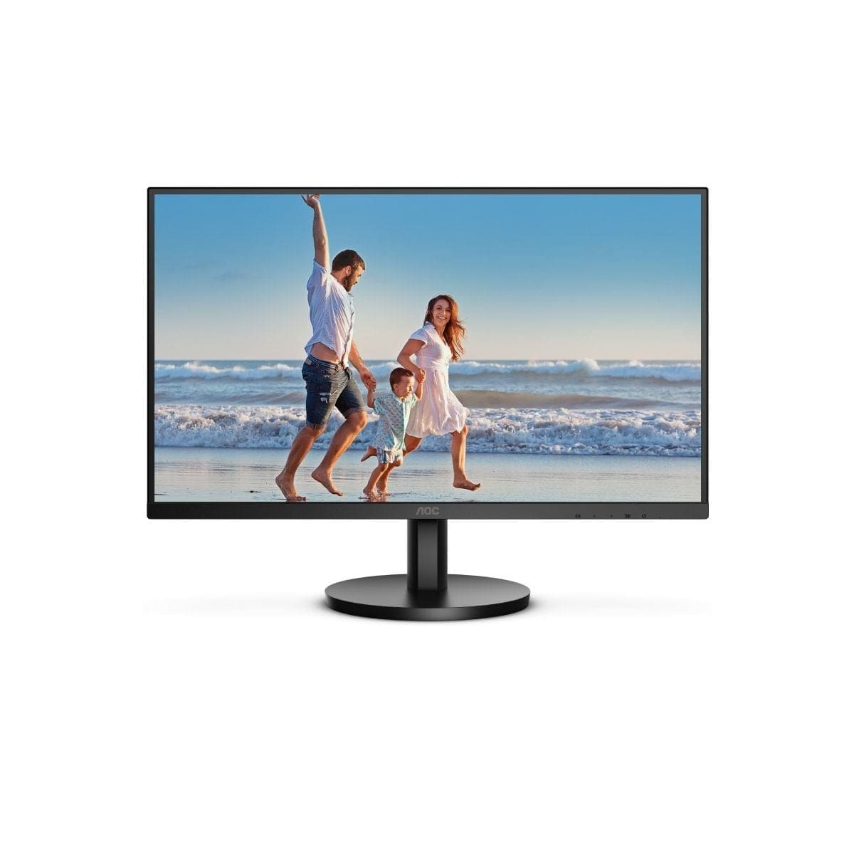 Monitor - Q27B3MA AOC, 27 ", QHD, 4 ms, 2 Entradas HDMI 1.4, 1 Entrada DisplayPort Versión 1.2, 1 Caja de Salida, Negro