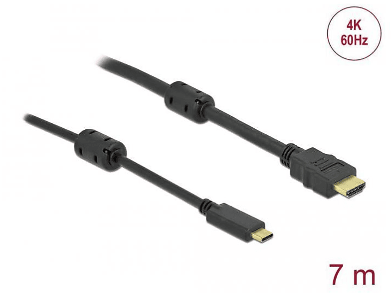 DELOCK 85973 USB Kabel, Schwarz