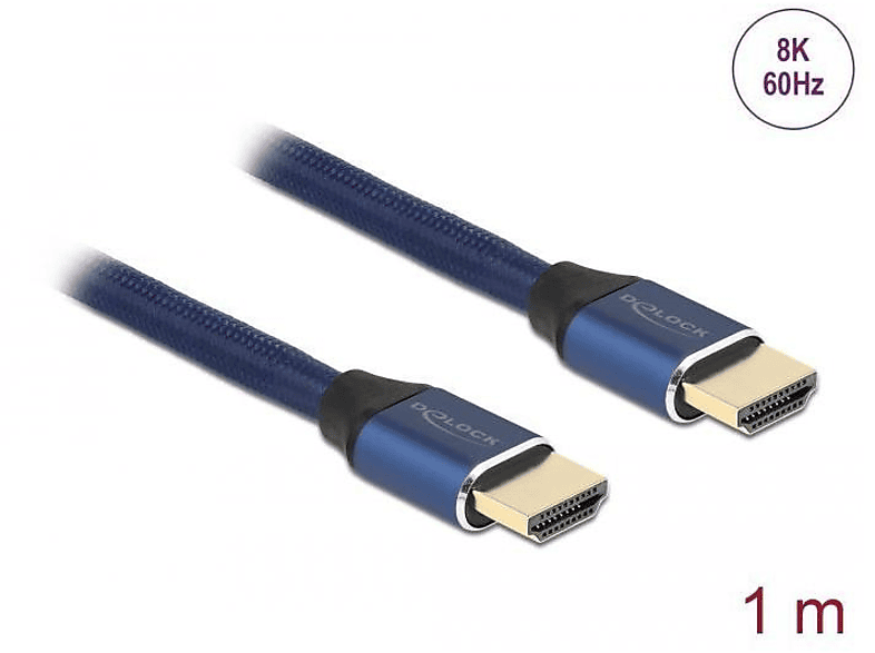 HDMI 85446 Kabel, DELOCK Blau