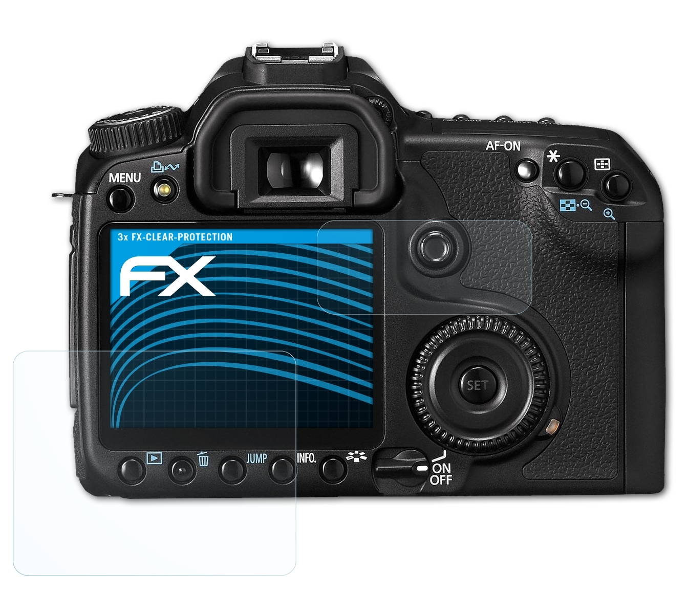 ATFOLIX 3x FX-Clear Canon EOS Displayschutz(für 30D)