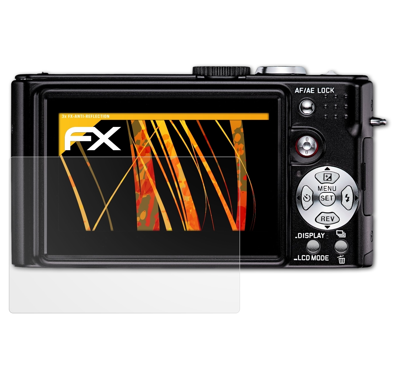 FX-Antireflex 3x Displayschutz(für 3) Leica ATFOLIX D-Lux