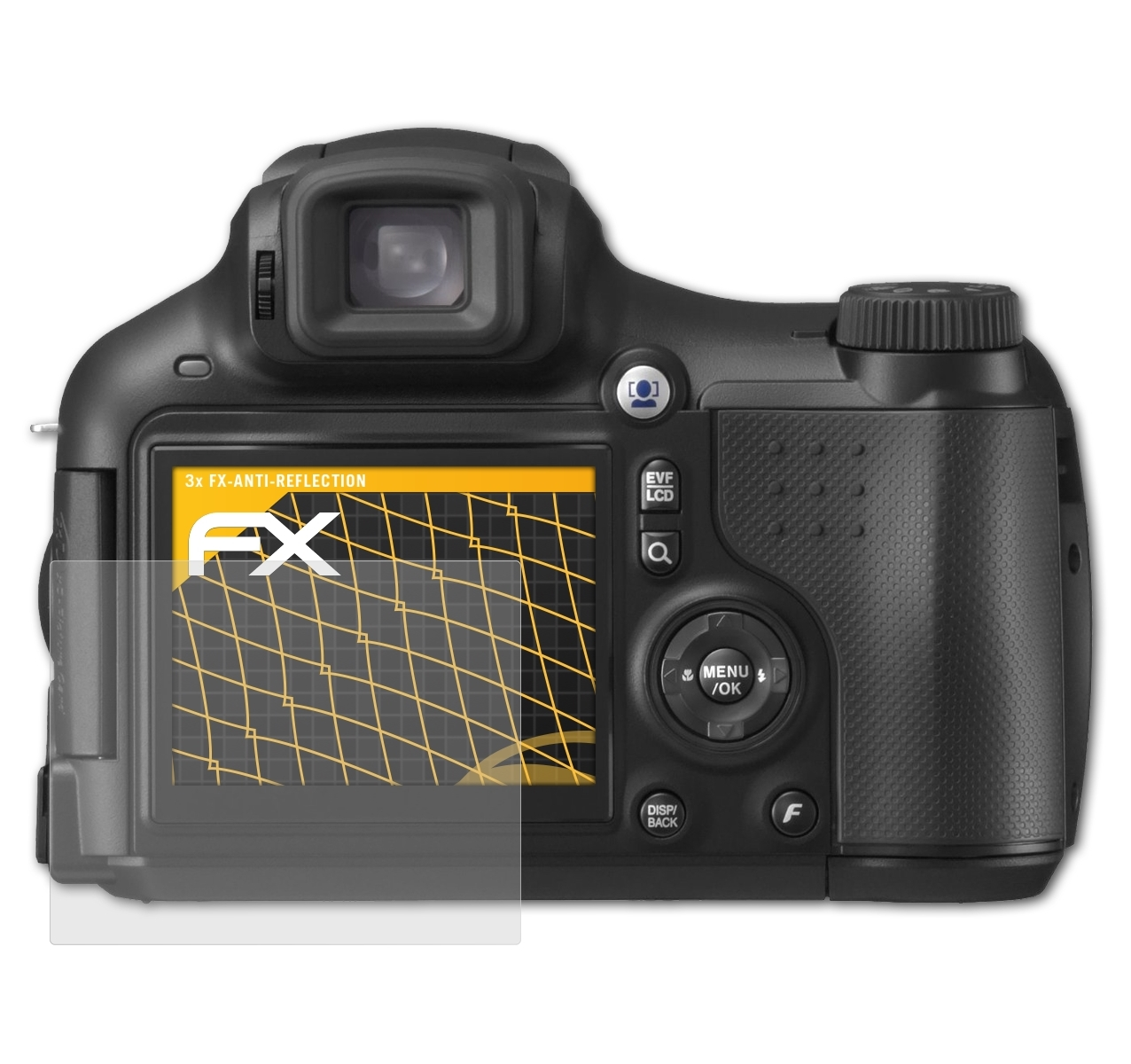 ATFOLIX 3x FX-Antireflex Displayschutz(für Fujifilm S6500FD) FinePix