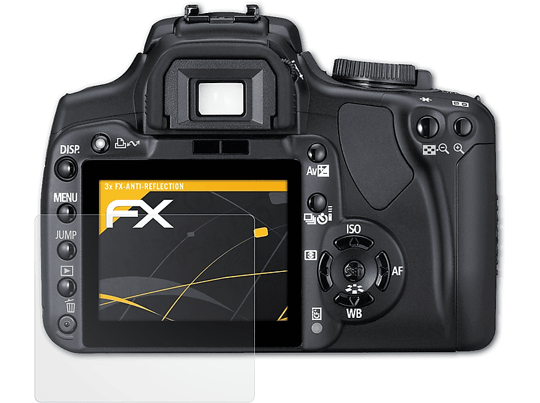 FX-Antireflex 3x Canon EOS 400D) ATFOLIX Displayschutz(für