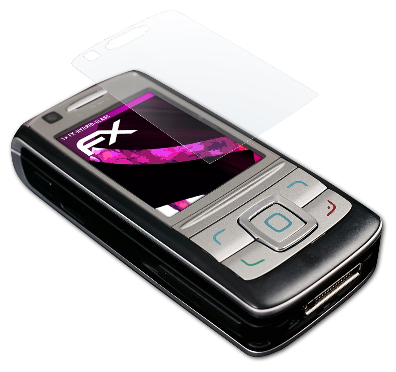 Nokia FX-Hybrid-Glass ATFOLIX 6280) Schutzglas(für