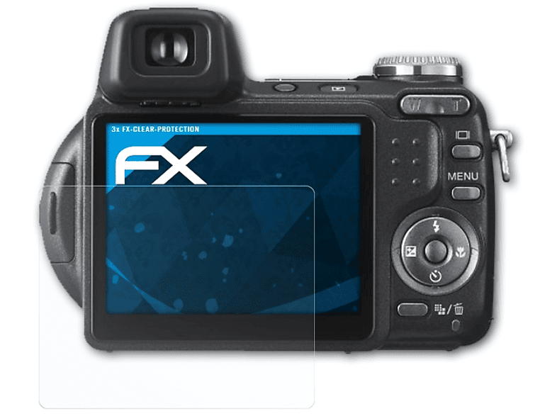 ATFOLIX Displayschutz(für FX-Clear 3x Sony DSC-H5)