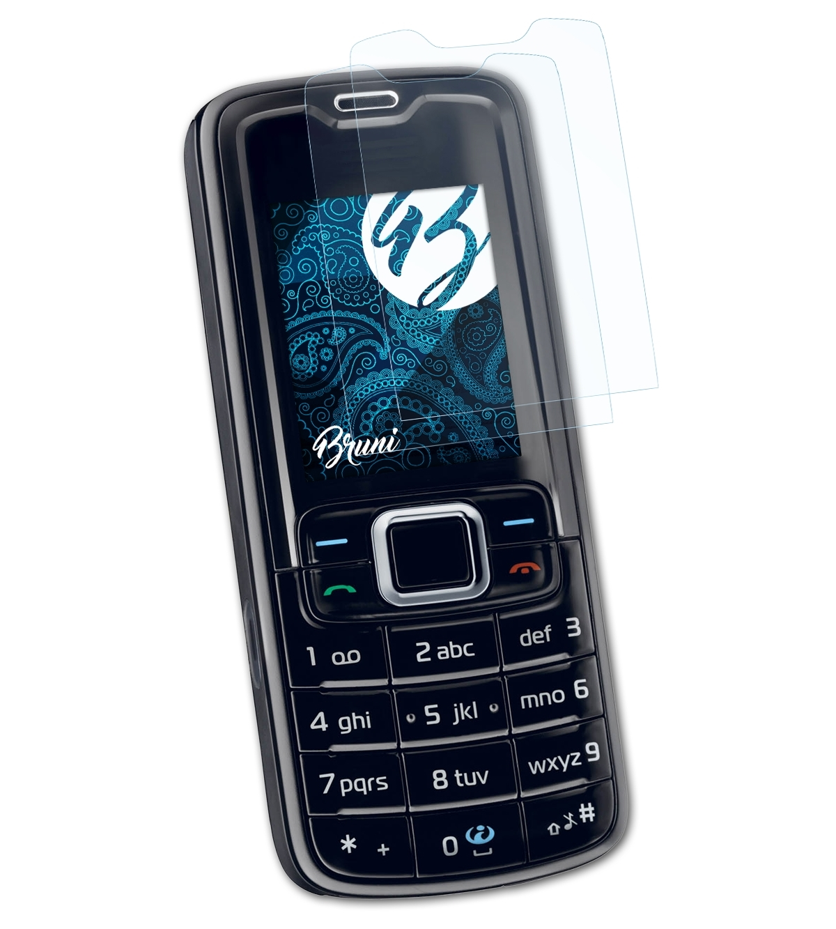 Schutzfolie(für 2x Classic) BRUNI Basics-Clear Nokia 3110