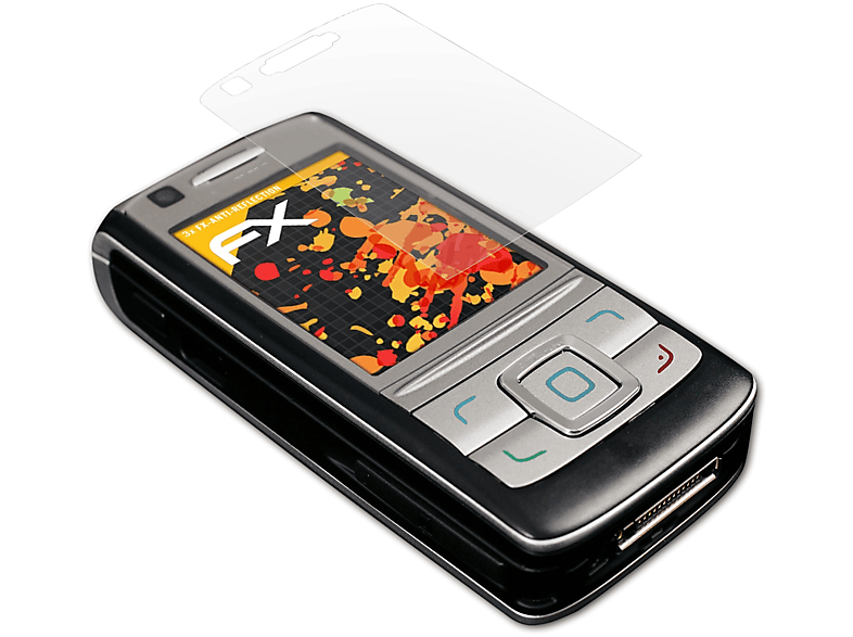 ATFOLIX 3x FX-Antireflex Displayschutz(für Nokia 6280)