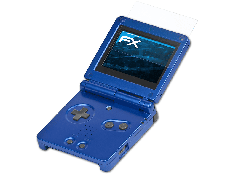 3x SP) ATFOLIX FX-Clear Nintendo Displayschutz(für GBA