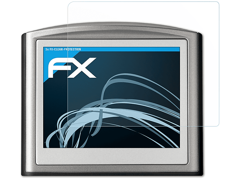 ATFOLIX 3x FX-Clear Displayschutz(für TomTom ONE 3rd Edition (2007))