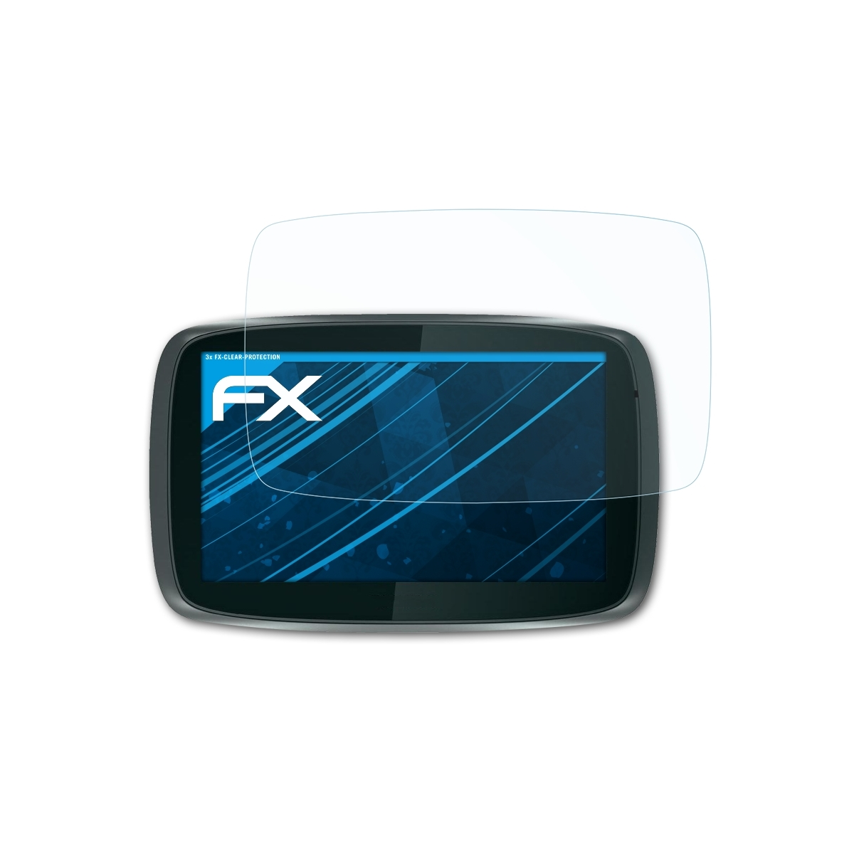 ATFOLIX 3x FX-Clear Displayschutz(für TomTom 500 GO (2005))