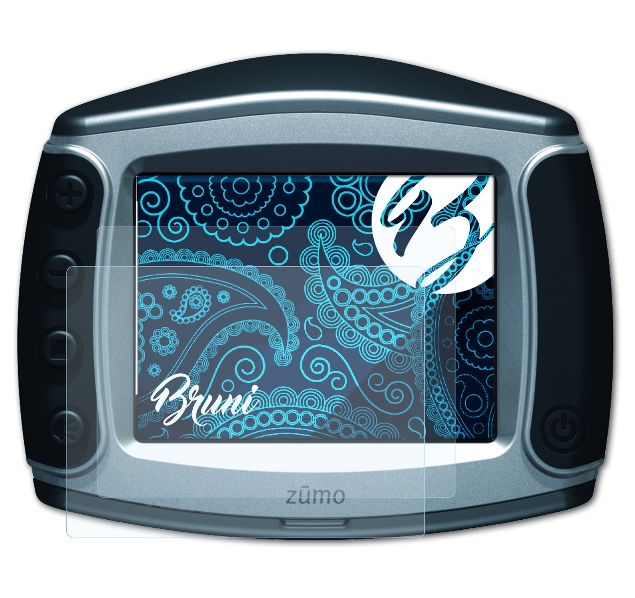 Zumo BRUNI Schutzfolie(für 2x 500 Basics-Clear Garmin deluxe)