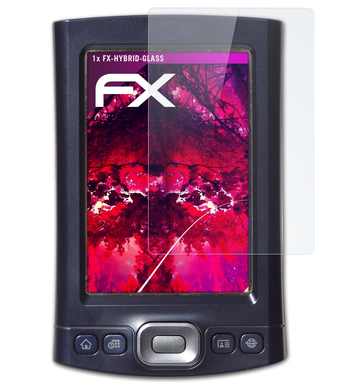 ATFOLIX FX-Hybrid-Glass Schutzglas(für Palm TX)
