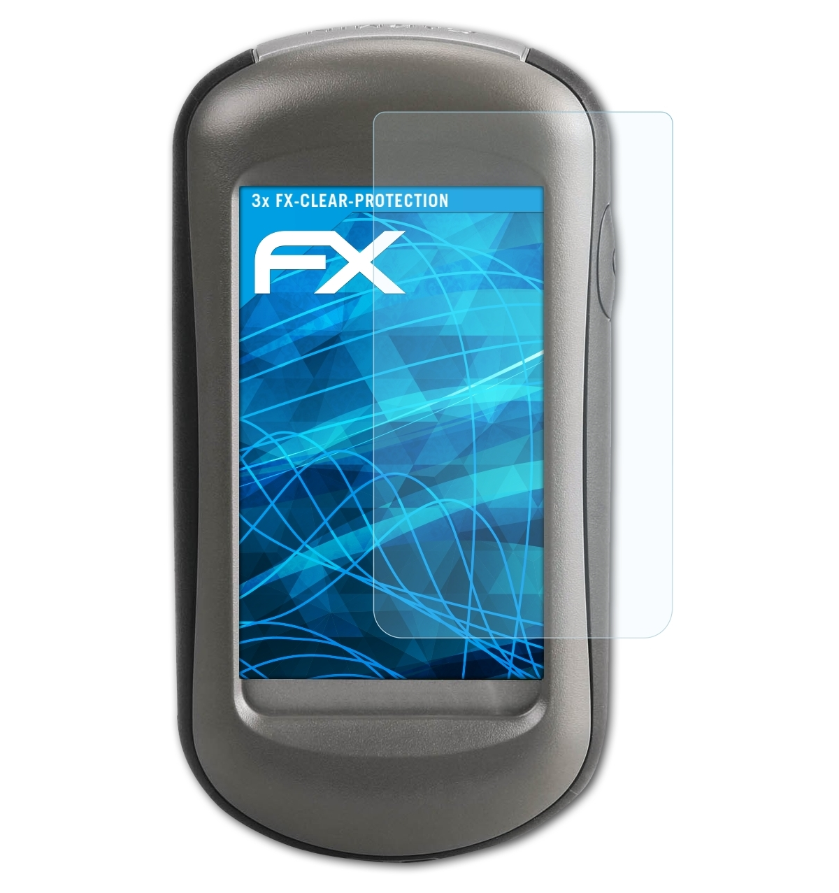 ATFOLIX 3x FX-Clear Displayschutz(für Garmin 400t) Oregon