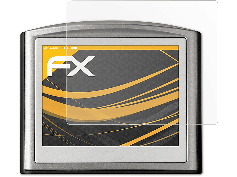 ATFOLIX 3x FX-Antireflex Displayschutz(für TomTom ONE (2007)) Edition 3rd