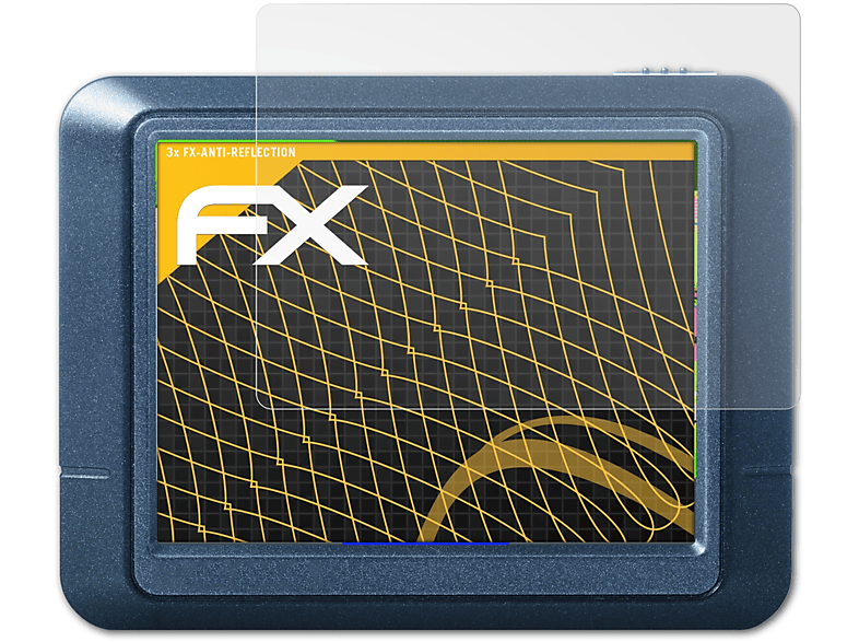 205) FX-Antireflex ATFOLIX nüvi Displayschutz(für 3x Garmin