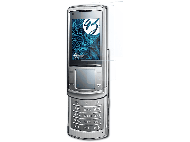 BRUNI (SGH-U900)) Samsung Basics-Clear 2x Schutzfolie(für Soul