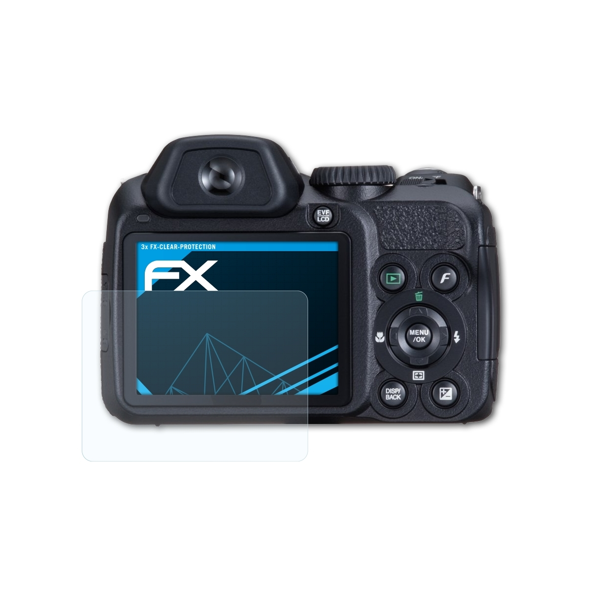 ATFOLIX FX-Clear FinePix Displayschutz(für S2000HD) 3x Fujifilm