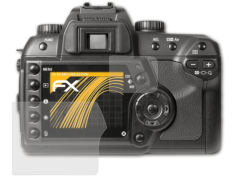 ATFOLIX SD14) 3x Sigma FX-Antireflex Displayschutz(für