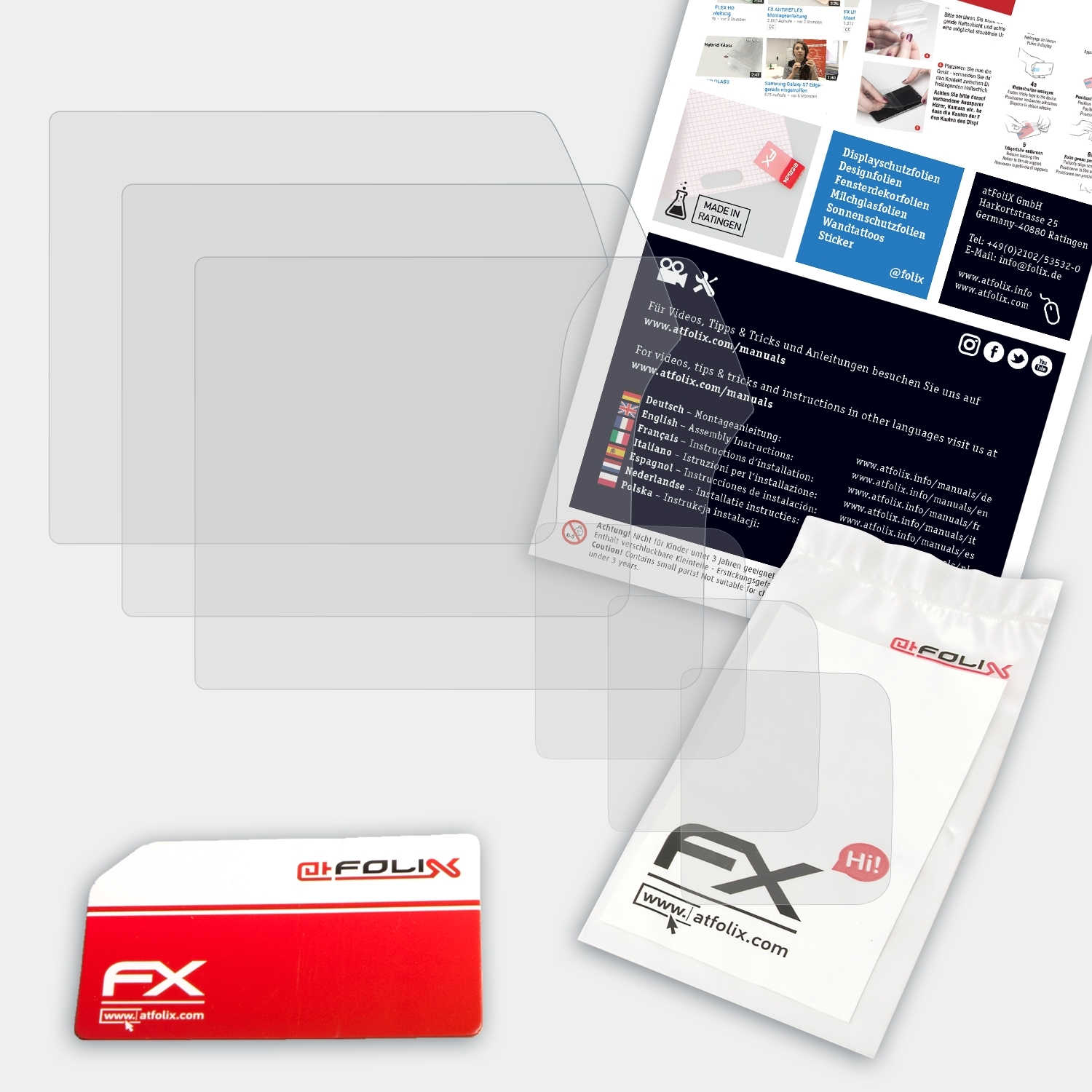 FX-Antireflex ATFOLIX 3x Displayschutz(für SD14) Sigma