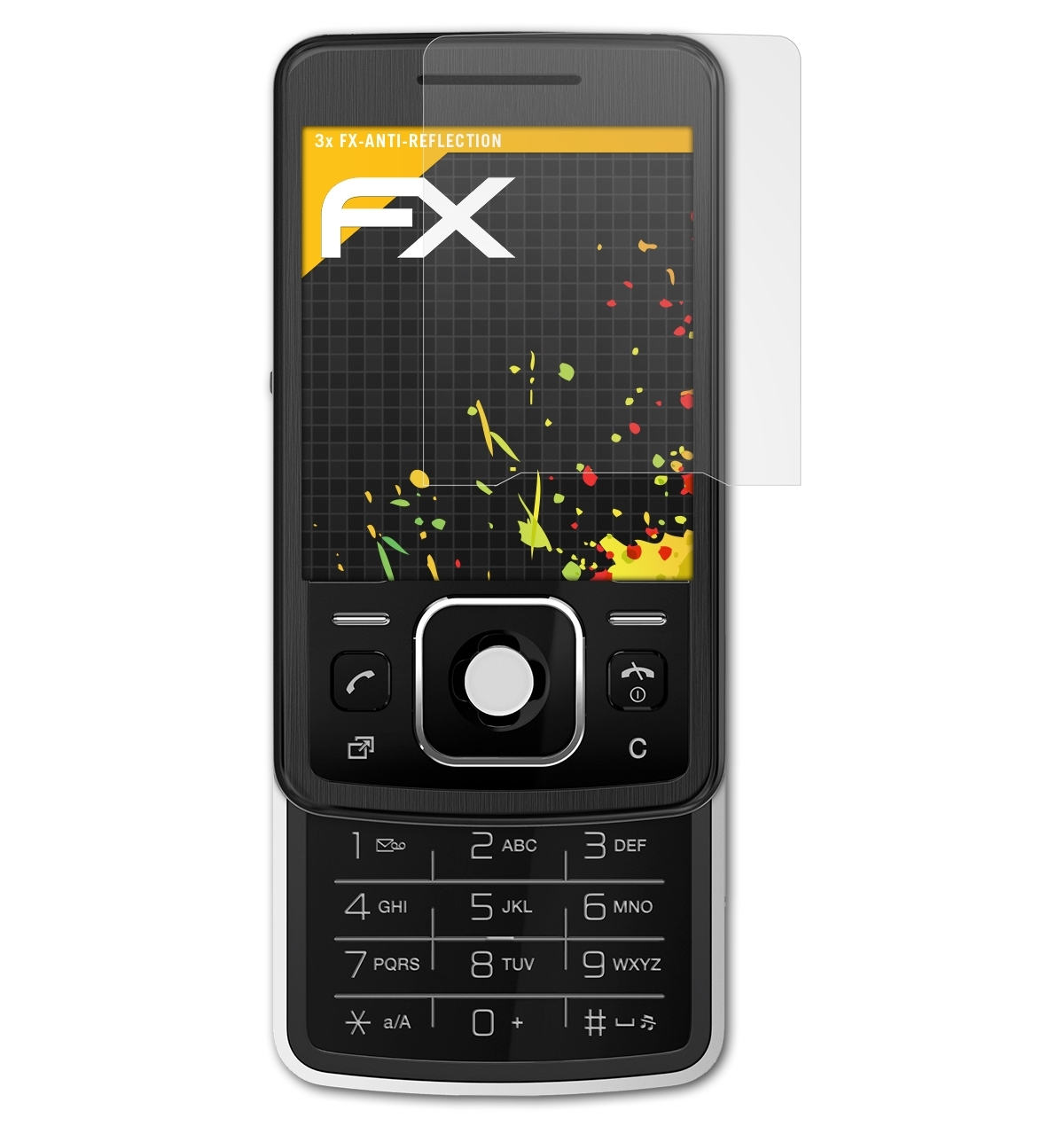ATFOLIX 3x FX-Antireflex Displayschutz(für Sony-Ericsson T303)