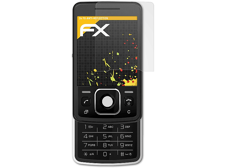 ATFOLIX 3x FX-Antireflex Displayschutz(für T303) Sony-Ericsson