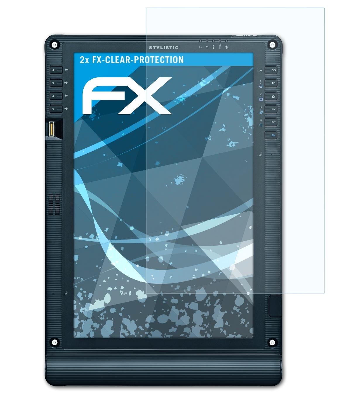 ATFOLIX 2x FX-Clear Displayschutz(für ST6012) Fujitsu Stylistic