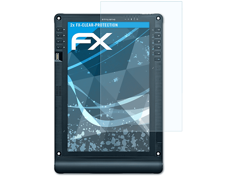 ATFOLIX 2x FX-Clear Displayschutz(für Fujitsu Stylistic ST6012) | Tabletschutzfolien