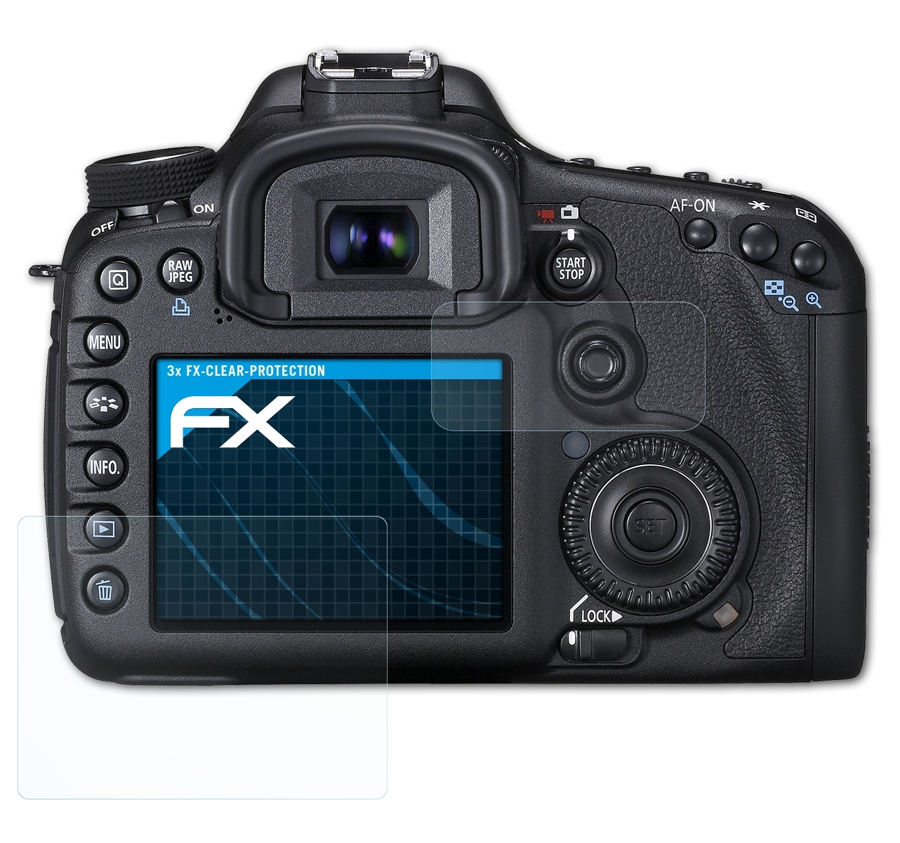 Displayschutz(für 7D) EOS 3x FX-Clear Canon ATFOLIX