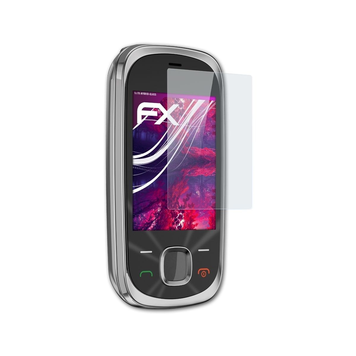 FX-Hybrid-Glass Nokia ATFOLIX Schutzglas(für 7230)