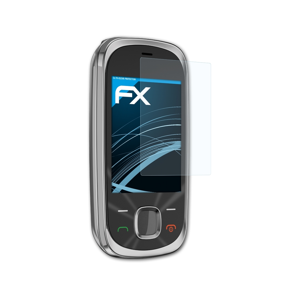 ATFOLIX 3x FX-Clear Displayschutz(für 7230) Nokia
