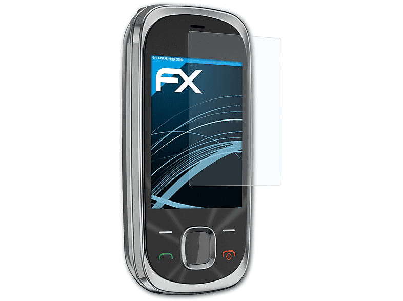 FX-Clear 7230) Displayschutz(für ATFOLIX Nokia 3x