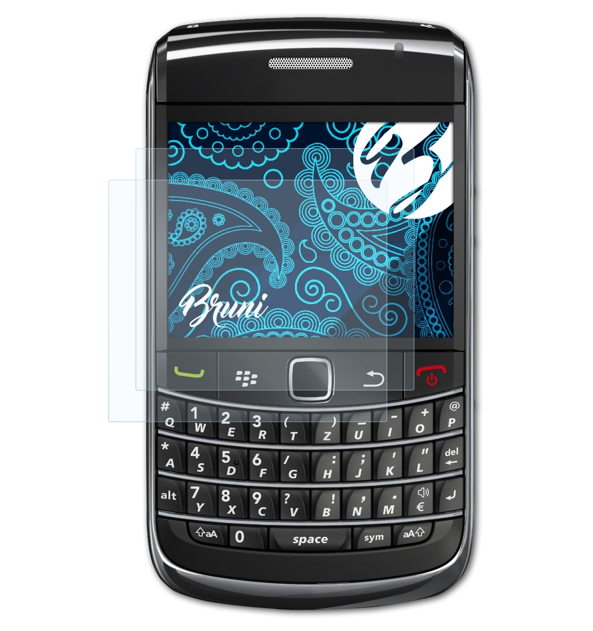 Bold) Blackberry BRUNI 9700 Basics-Clear 2x Schutzfolie(für