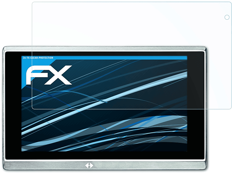 ATFOLIX 3x FX-Clear Displayschutz(für Navigon 8410)