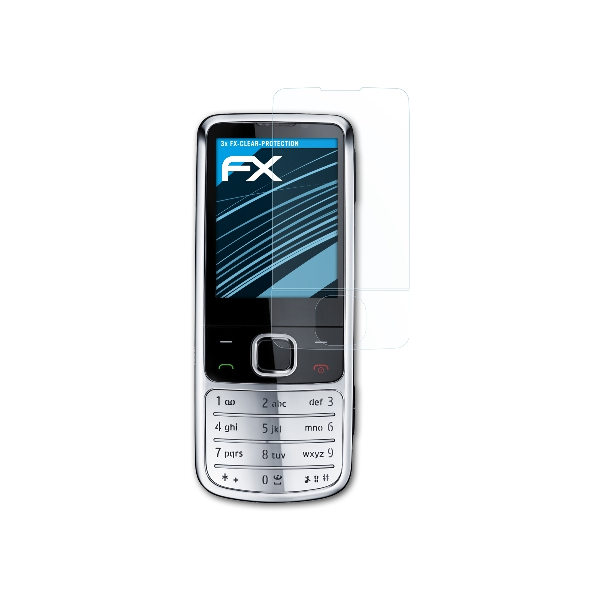 ATFOLIX 3x FX-Clear Displayschutz(für 6700 Classic) Nokia