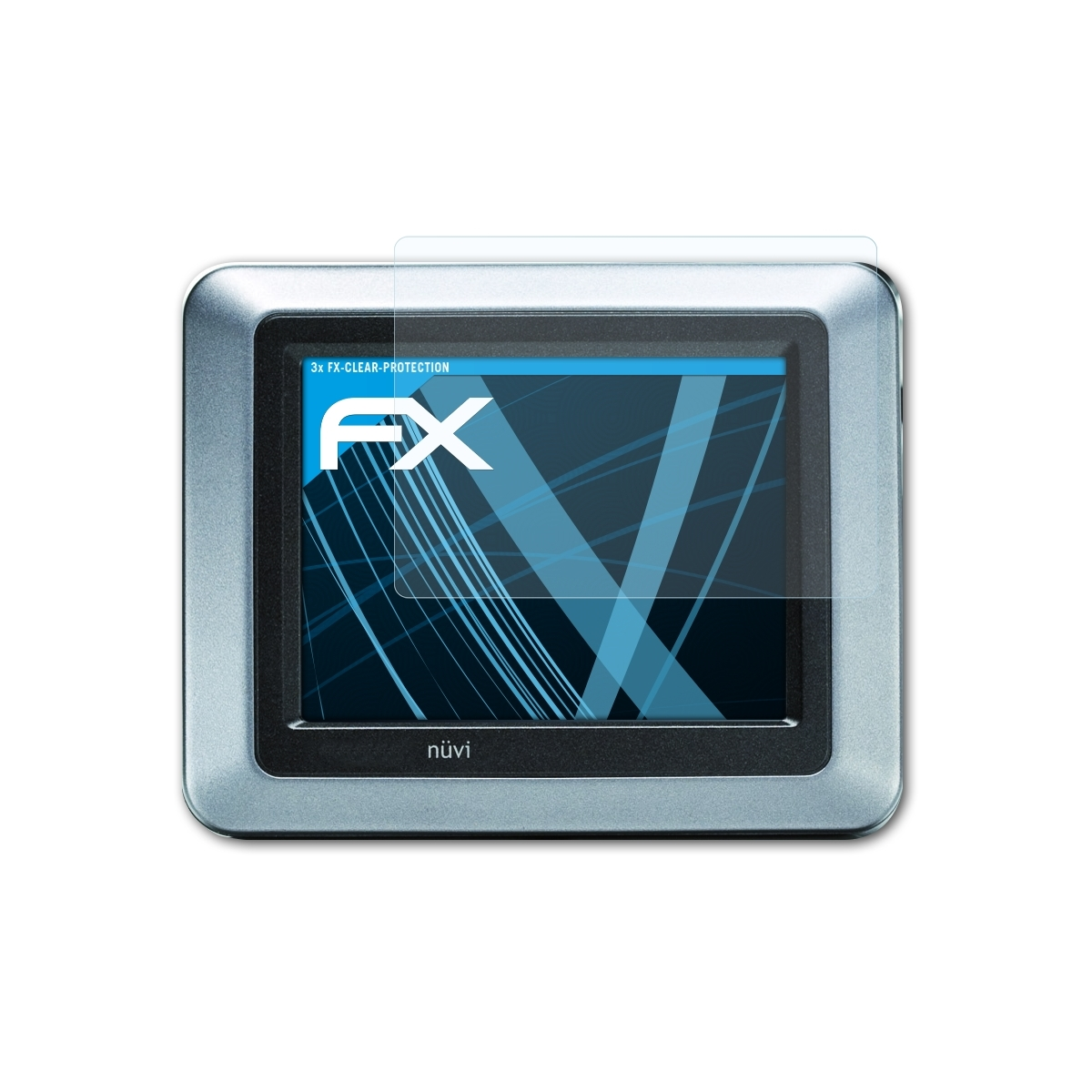 ATFOLIX 3x FX-Clear Displayschutz(für 550) nüvi Garmin