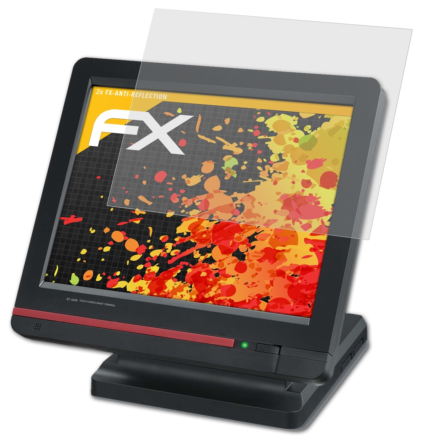 2x FX-Antireflex Displayschutz(für QT-6600) ATFOLIX Casio
