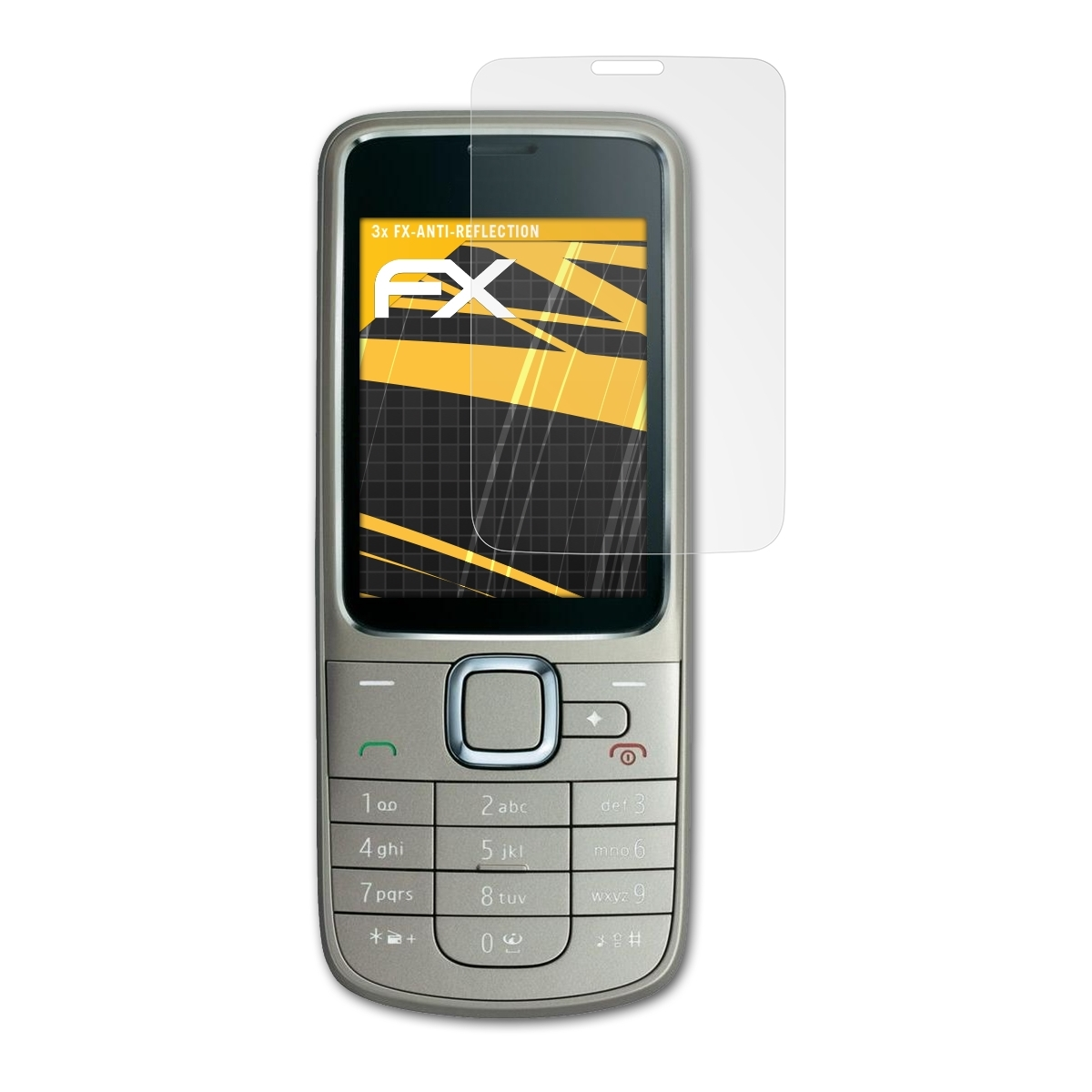 Nokia 3x 2710 Edition) ATFOLIX Displayschutz(für FX-Antireflex Navigation