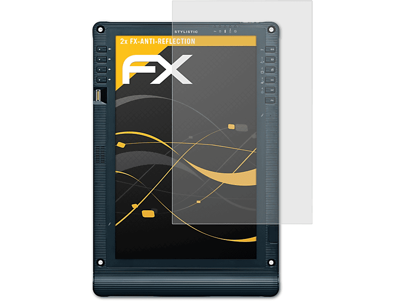 ATFOLIX 2x FX-Antireflex Displayschutz(für Fujitsu Stylistic ST6012)