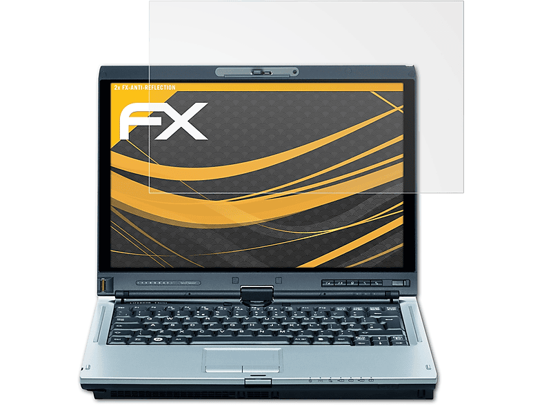 ATFOLIX 2x FX-Antireflex Displayschutz(für Lifebook Fujitsu T5010)