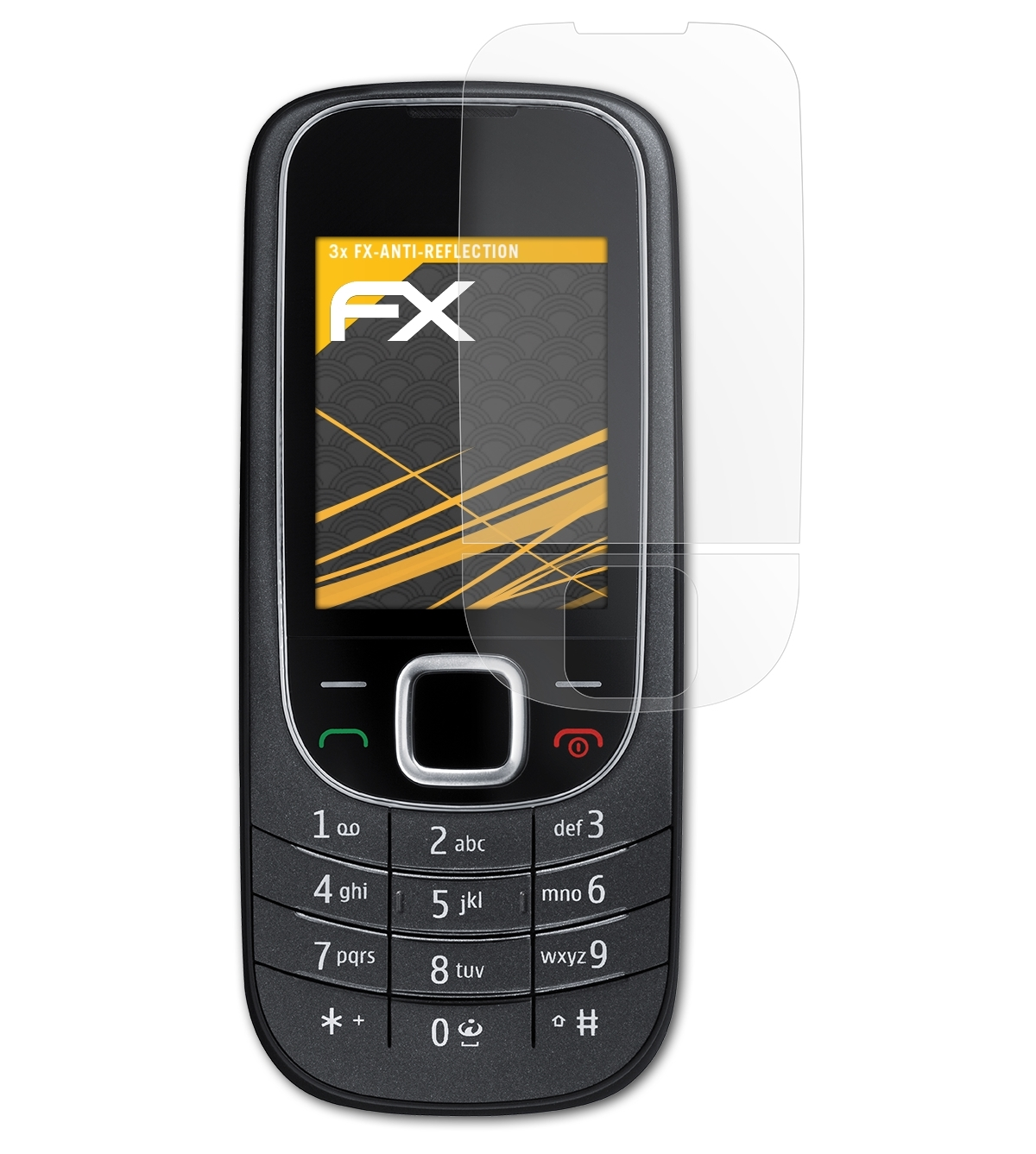 Classic) FX-Antireflex Nokia 3x Displayschutz(für ATFOLIX 2323
