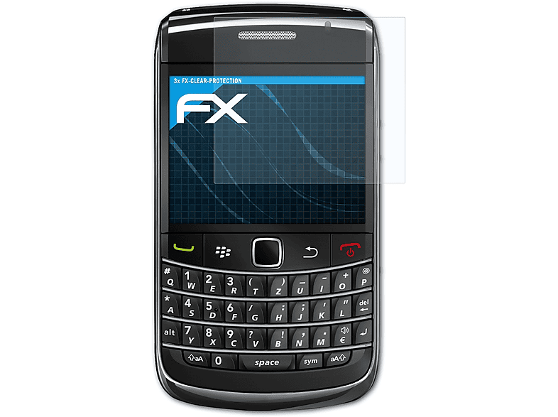 Blackberry ATFOLIX 3x Displayschutz(für 9700 Bold) FX-Clear