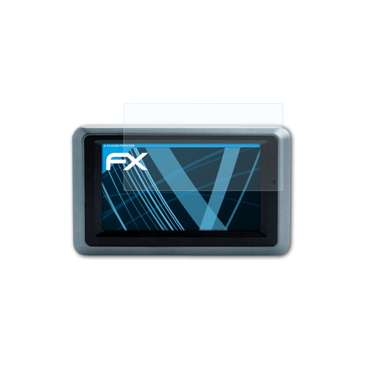 ATFOLIX 3x FX-Clear Displayschutz(für Garmin Zumo 660)