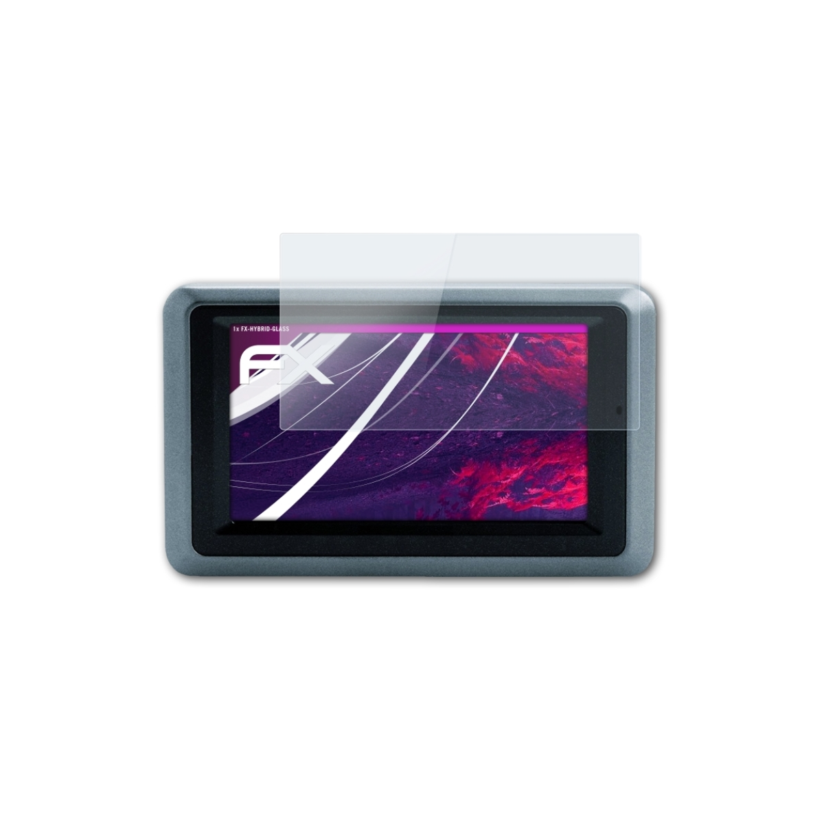 660) Schutzglas(für FX-Hybrid-Glass Garmin ATFOLIX Zumo