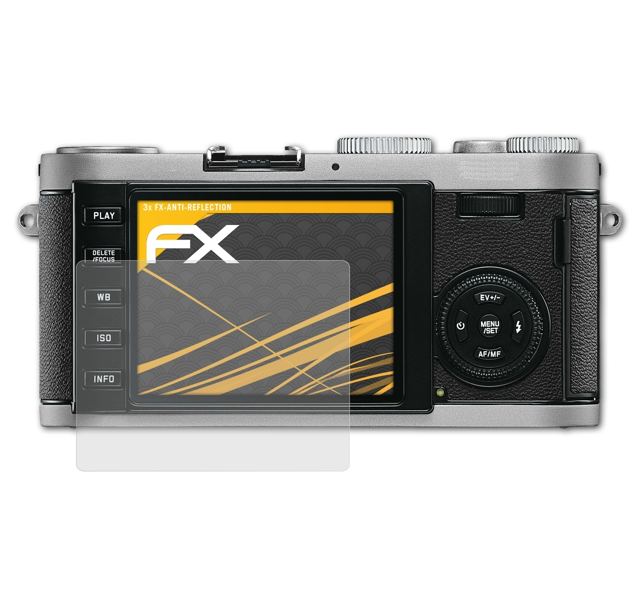 ATFOLIX Displayschutz(für Leica X1) 3x FX-Antireflex