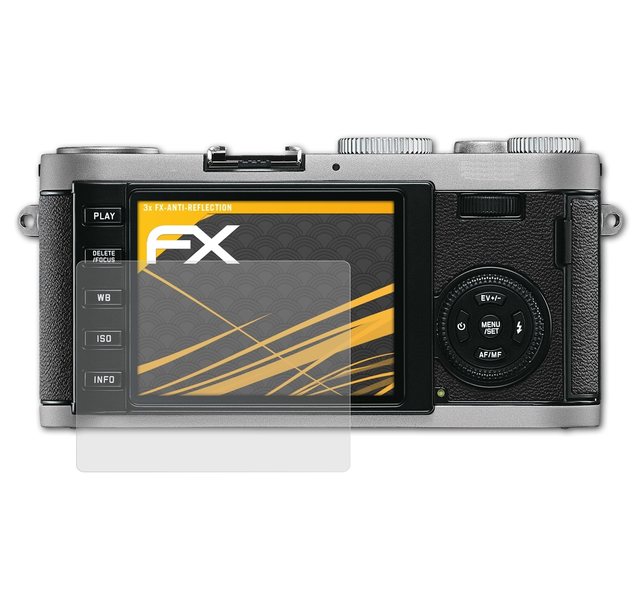 ATFOLIX 3x FX-Antireflex Displayschutz(für X1) Leica